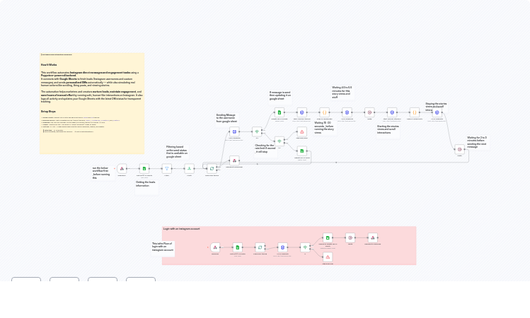 Automate Instagram DMs & Engagement with Google Sheets & Puppeteer
