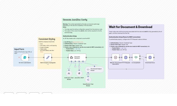 Generate Branded Word Documents with Claude AI and Json2Doc (up to 20 Pages)