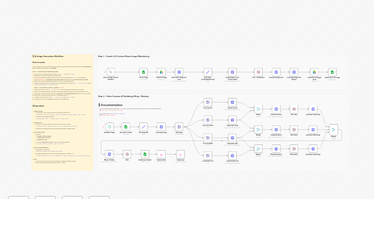 Turn an image into a cinematic video with NanoBanana Ultra, Kling, Blotato
