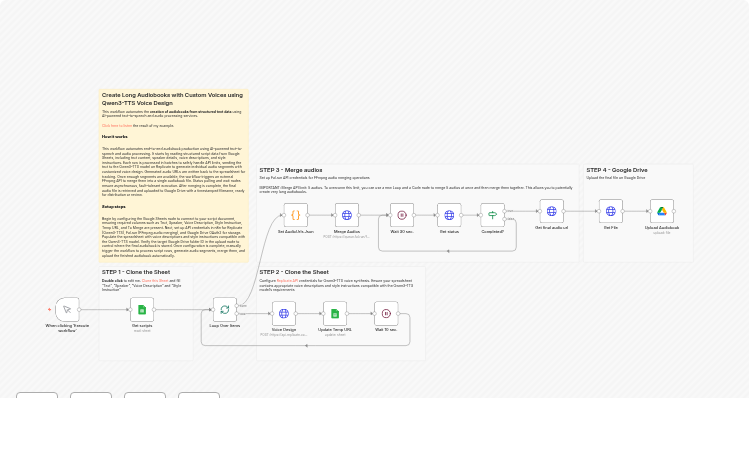 Create long audiobooks with custom voices using Qwen3-TTS voice design