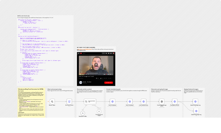 Generate bilingual WordPress posts with OpenAI and WPML
